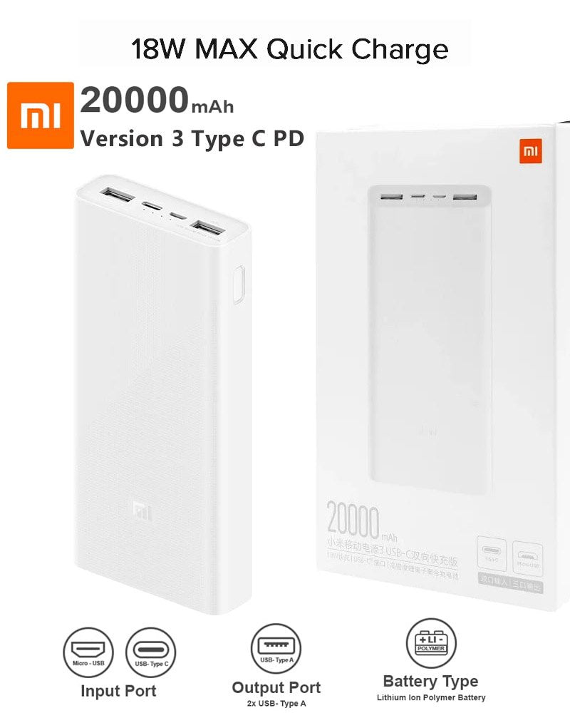 Mi Power Bank 20000MAH