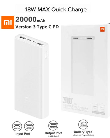 Mi Power Bank 20000MAH